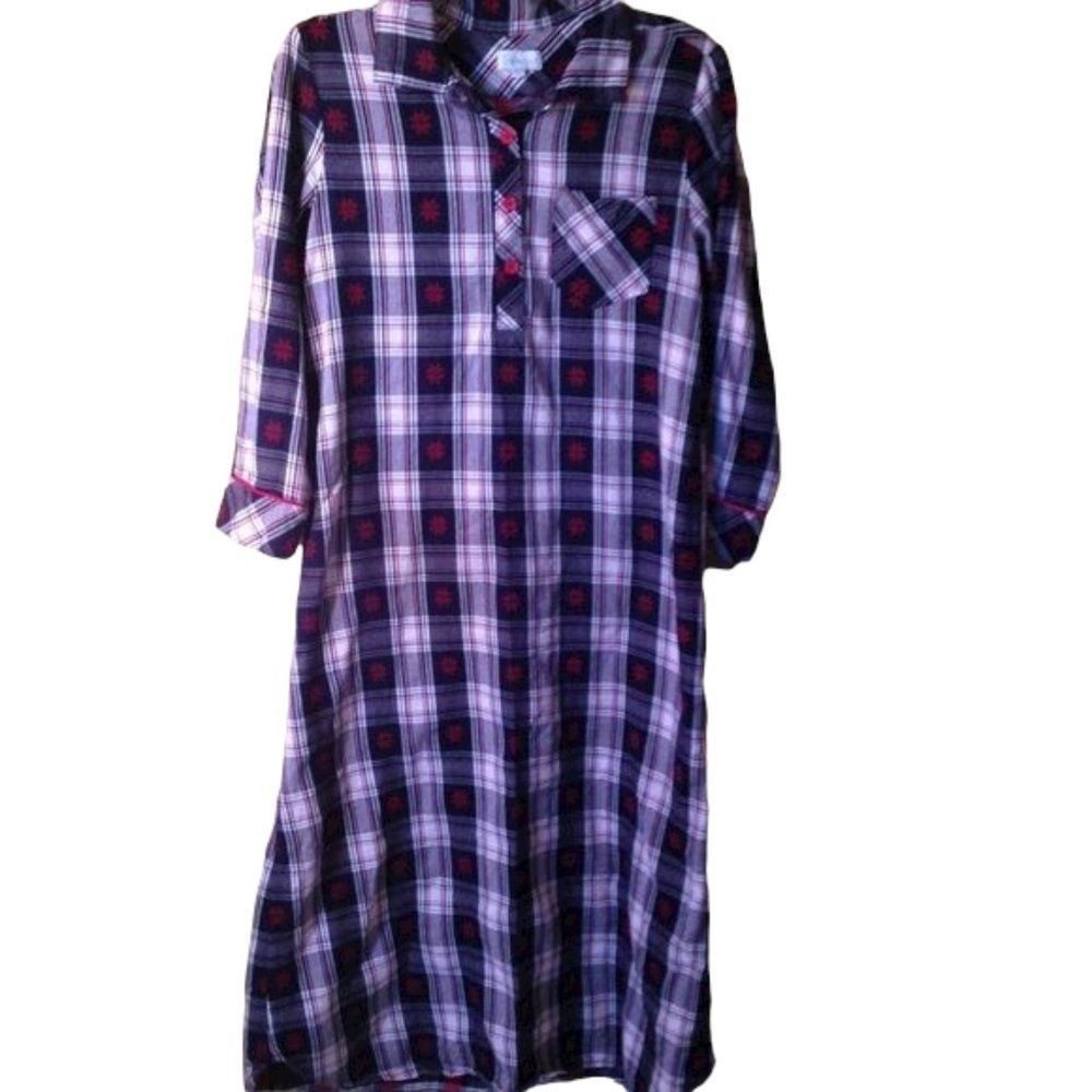 Comfy Cozy Pajamagram Lounge Dress Medium